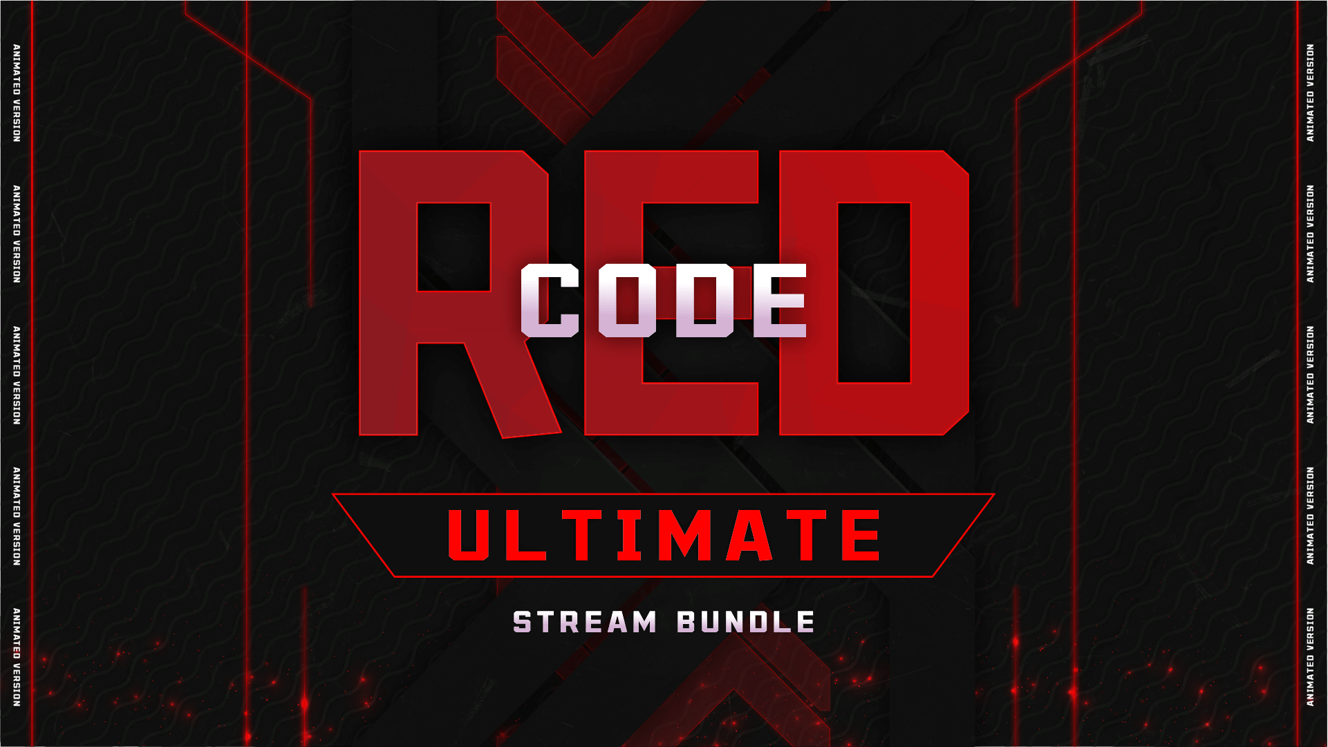The Ultimate Stream Bundle - Code Red | Stream Designz