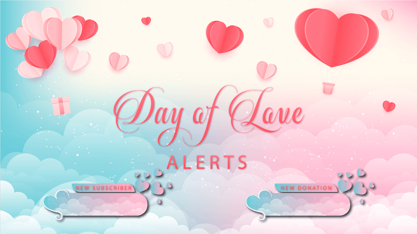 animated stream alerts day of love thumbnail stream designz