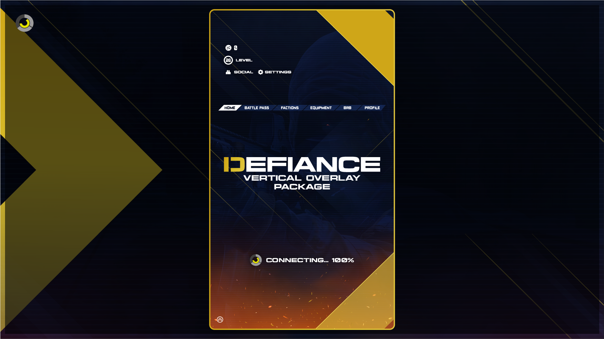 vertical stream overlay package thumbnail defiance stream designz