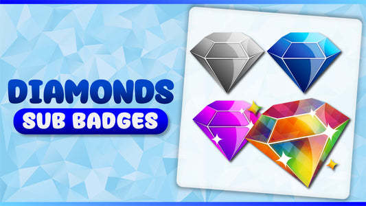6 pack sub badges thumbnail diamonds stream designz