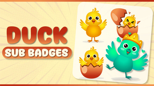 6 pack sub badges thumbnail ducks stream designz