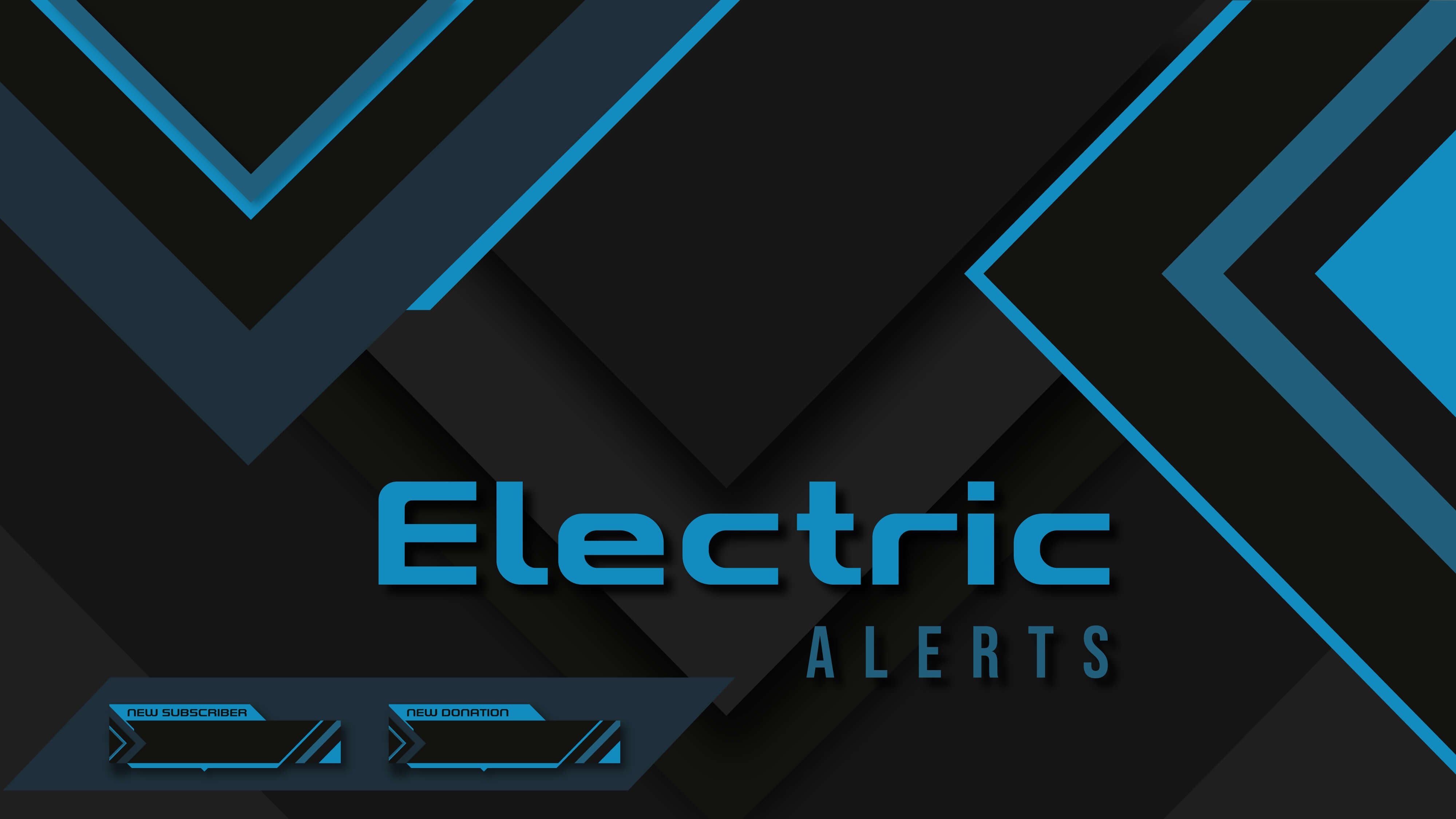 Animated Stream Alerts - Electric | Stream Designz