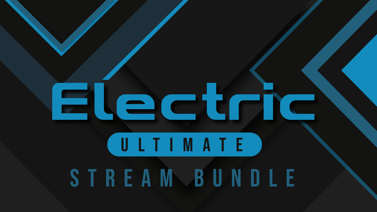 Ultimate stream package - Electric - package thumbnail - stream designz