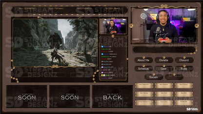 animated stream overlay package feature image eternal stream designz