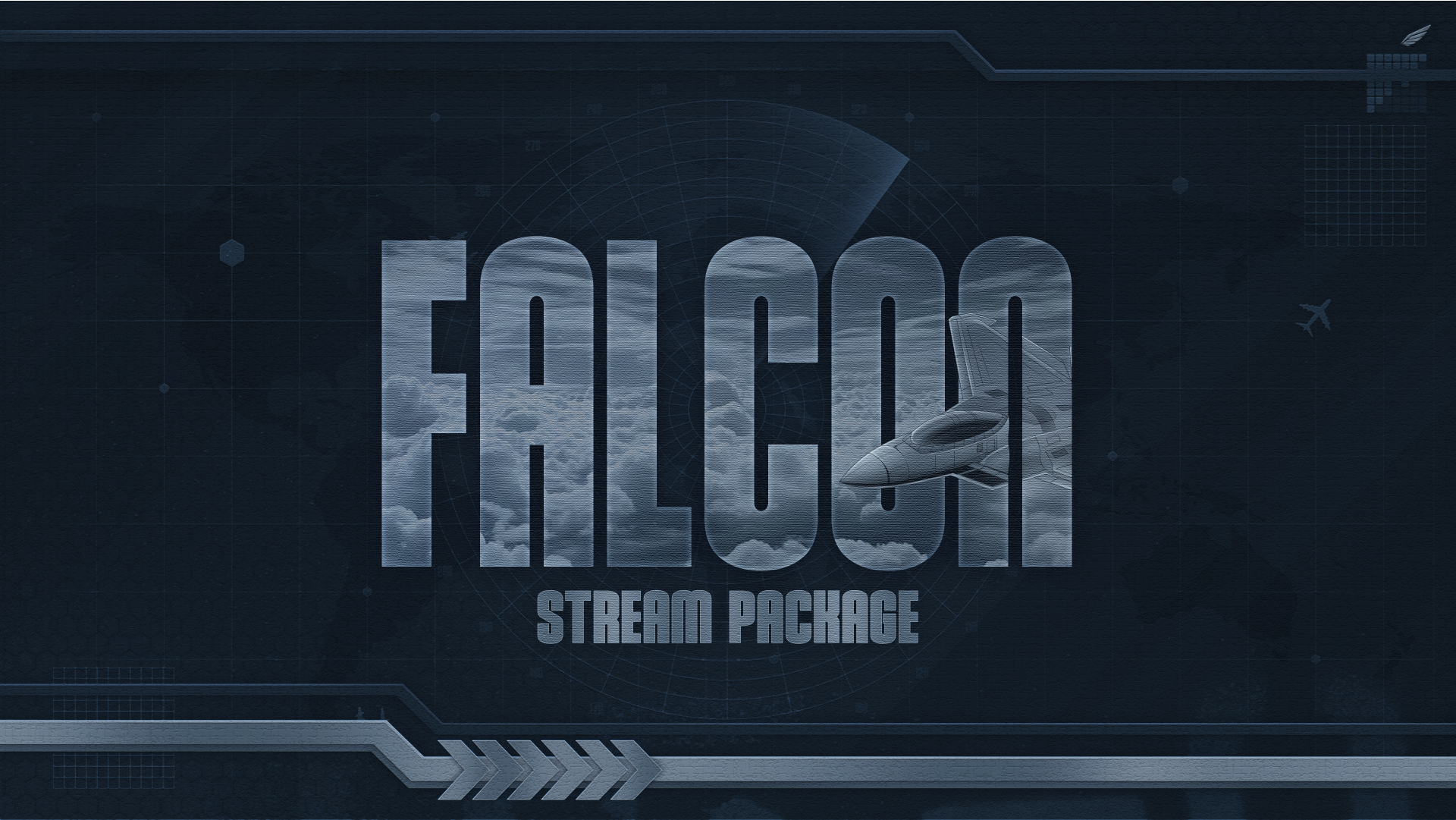 stream overlay package thumbnail falcon stream designz