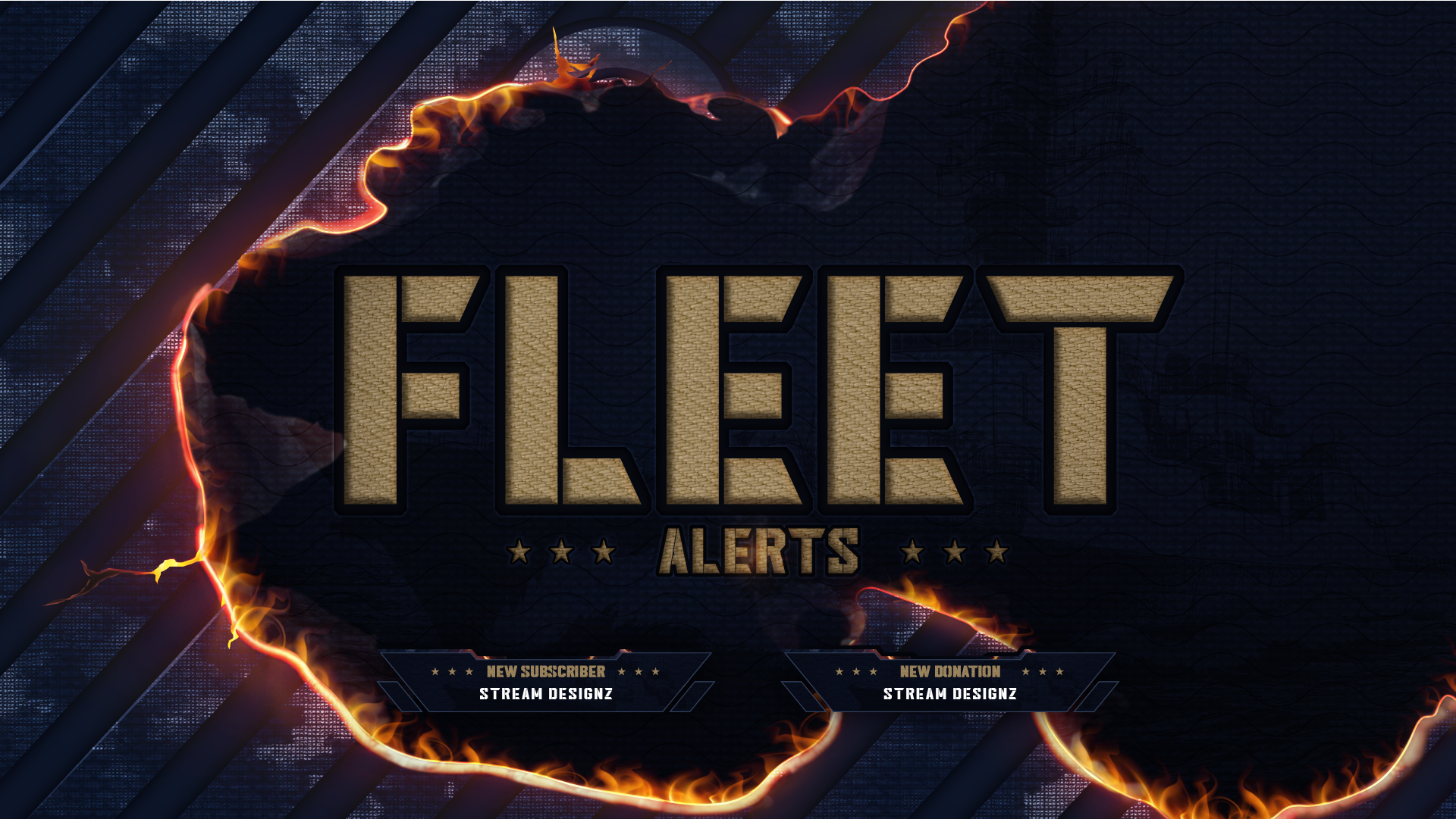 Animated stream alerts thumbnail fleet stream designz
