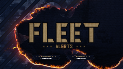 Animated stream alerts thumbnail fleet stream designz
