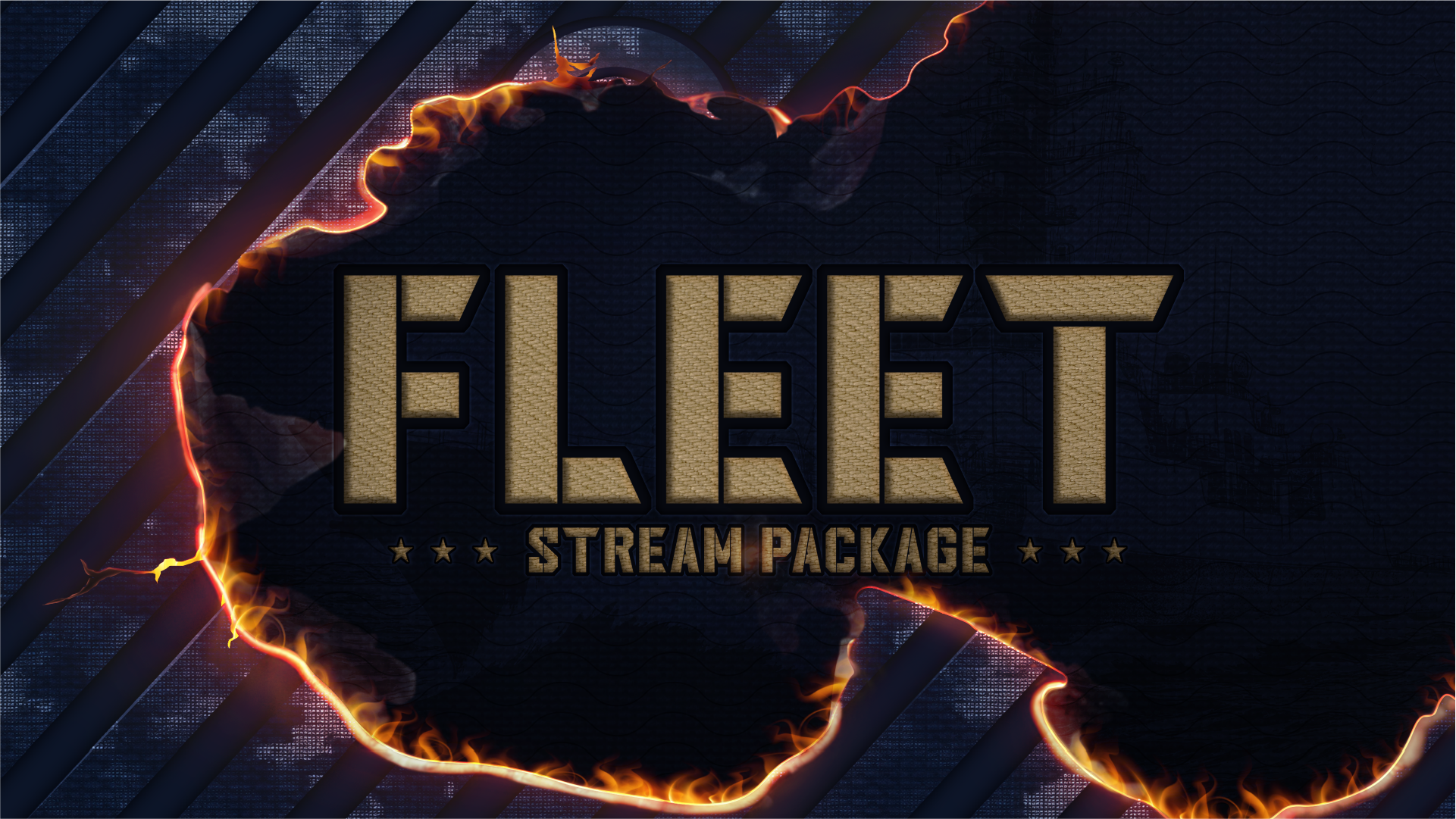 stream overlay package thumbnail fleet stream designz