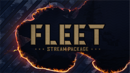 stream overlay package thumbnail fleet stream designz