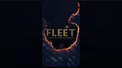 vertical stream overlay package thumbnail fleet stream designz
