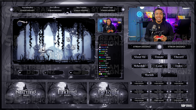 stream overlay package feature image hallows eve stream designz