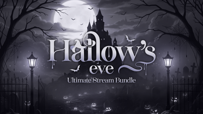 the ultimate stream bundle thumbnail hallows eve stream designz