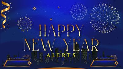 animated stream alerts happy new year thumbnail stream designz