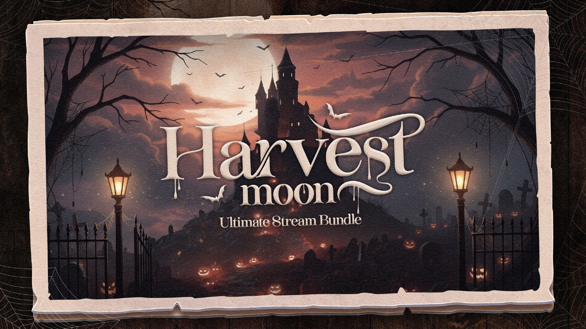 The Ultimate Stream Bundle - Harvest Moon | Stream Designz