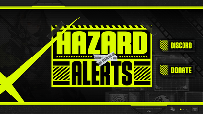 Animated stream alerts thumbnail hazard stream designz