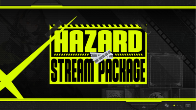 stream overlay package thumbnail hazard stream designz