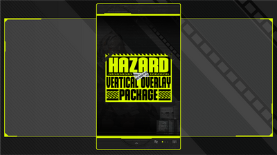 vertical stream overlay package thumbnail hazard stream designz