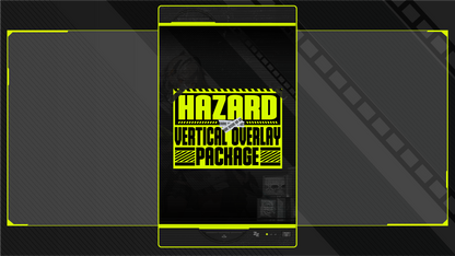 vertical stream overlay package thumbnail hazard stream designz