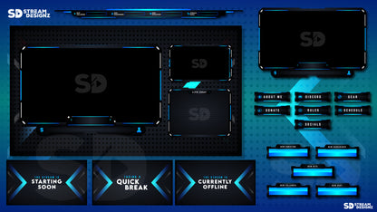 animated stream overlay package horizon feature image stream designz