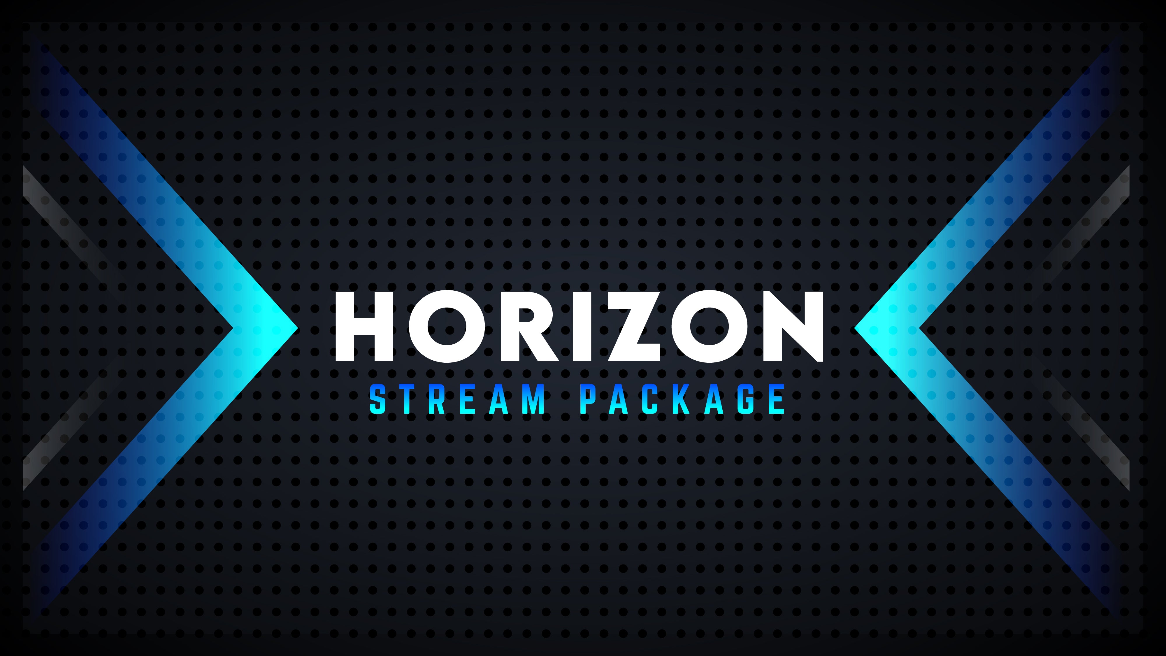 Static stream overlay package horizon thumbnail stream designz