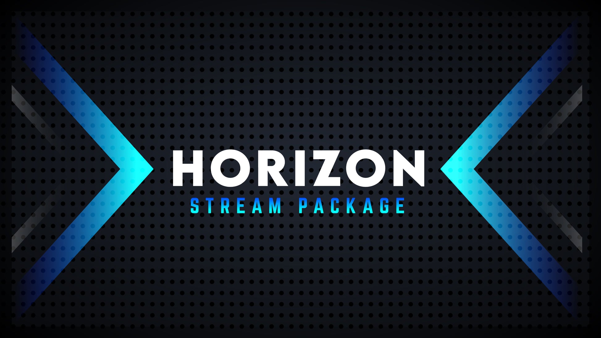 animated stream overlay package horizon thumbnail stream designz