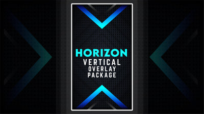 vertical stream overlay package thumbnail horizon stream designz