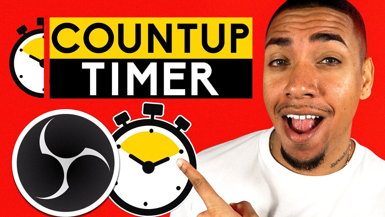 Load video: How to Setup a Count Up Timer in OBS