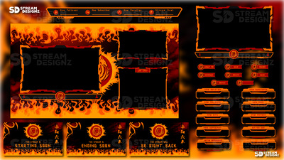 stream overlay package feature image ignite stream designz