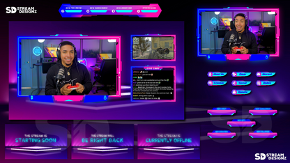 The Ultimate Stream Package - Illuminate - Feature Image with LAS Curry - Stream Designz