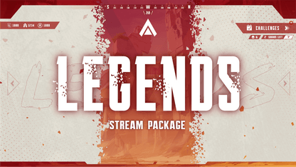 animated stream overlay package thumbnail legends stream designz