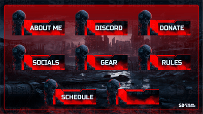 Twitch panels panels preview loadout stream designz