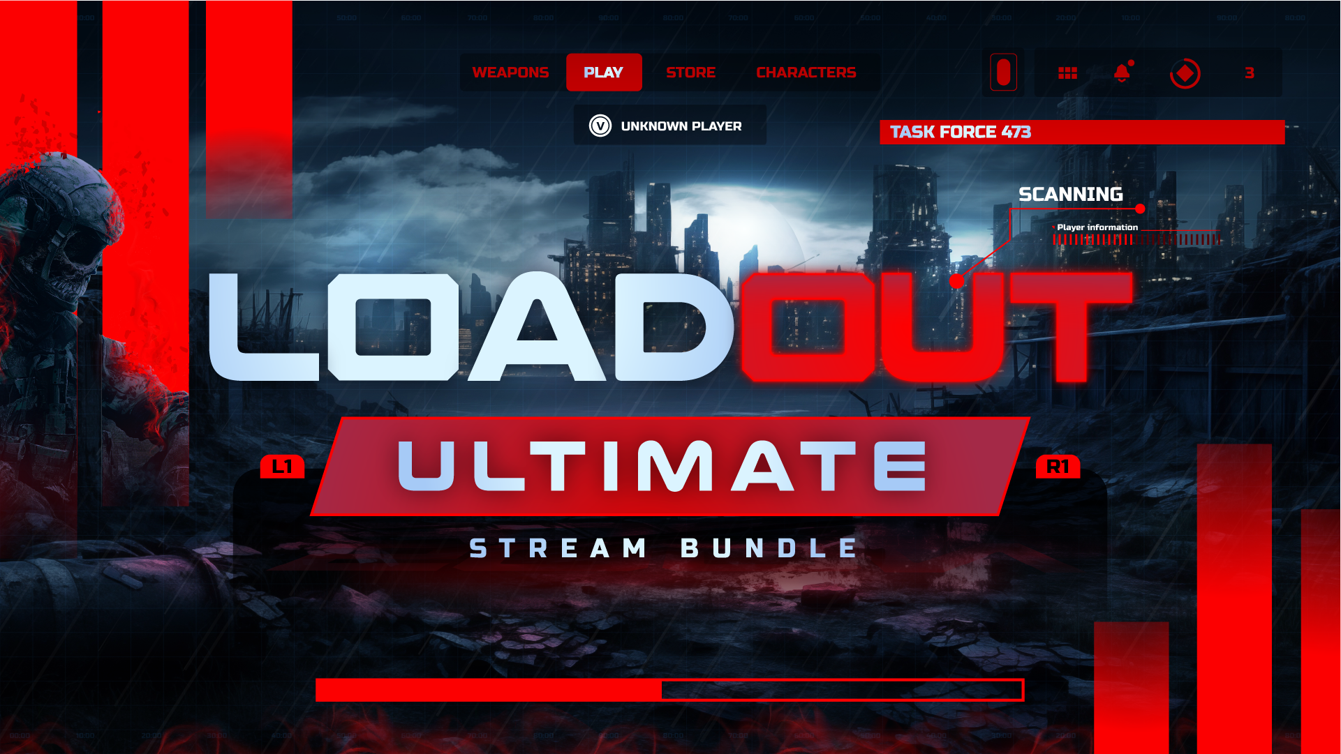 Ultimate stream package thumbnail loadout stream designz