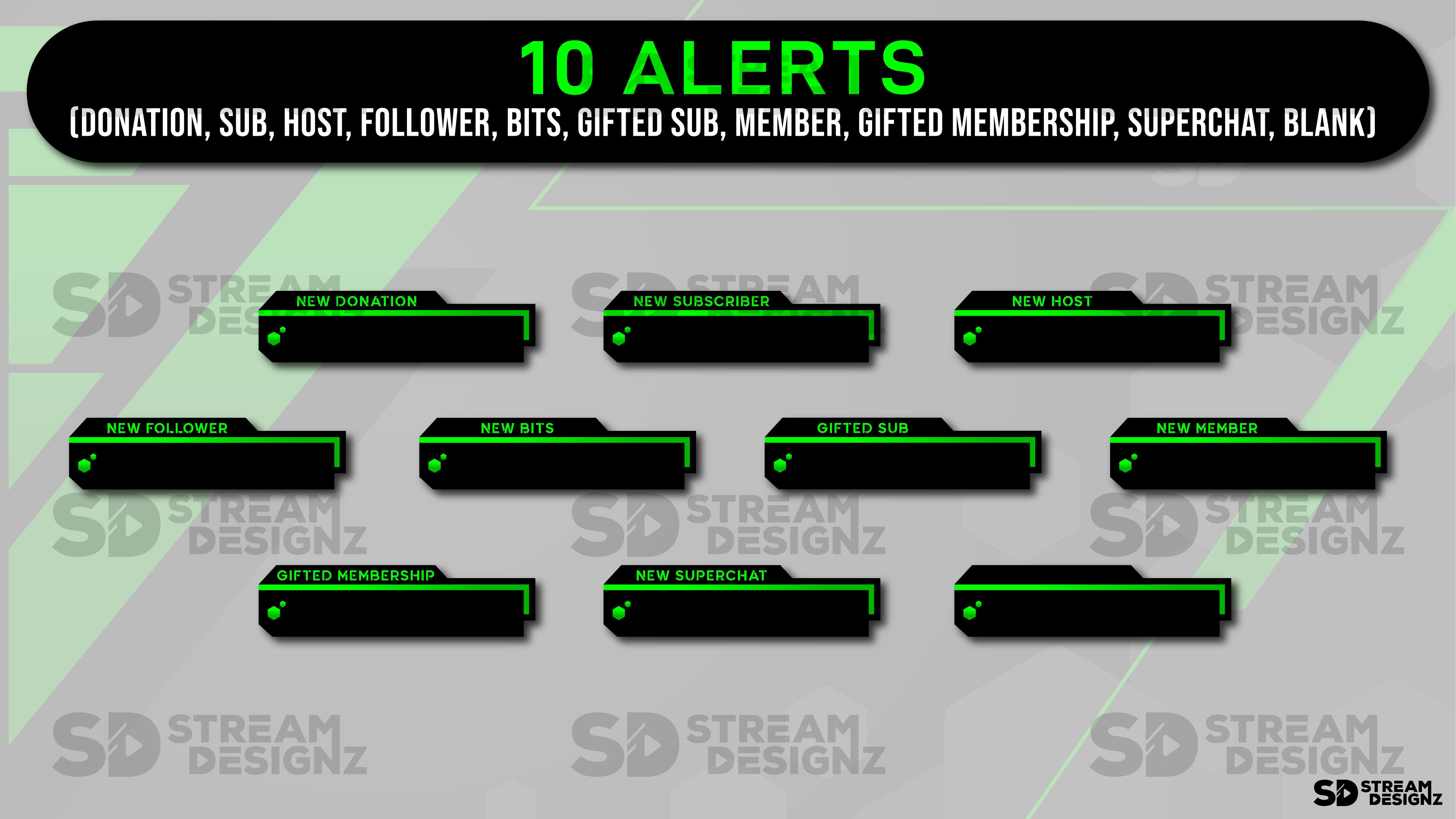 Stream Overlay Package - Matrix | Stream Designz