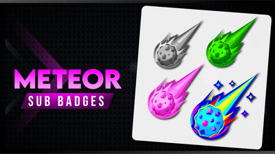 6 pack sub badges thumbnail meteor stream designz