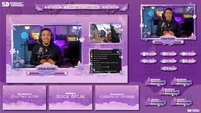 stream overlay package feature image monarch stream designz