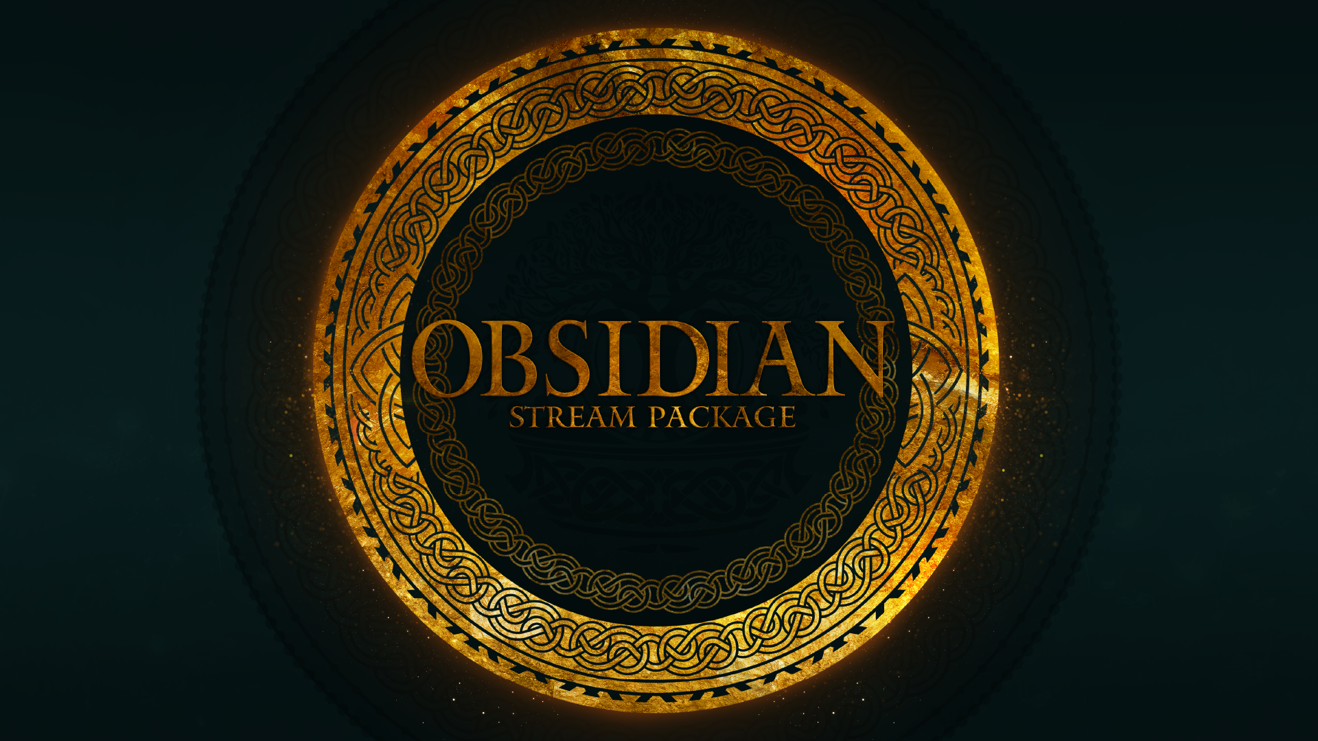 stream overlay package thumbnail obsidian stream designz