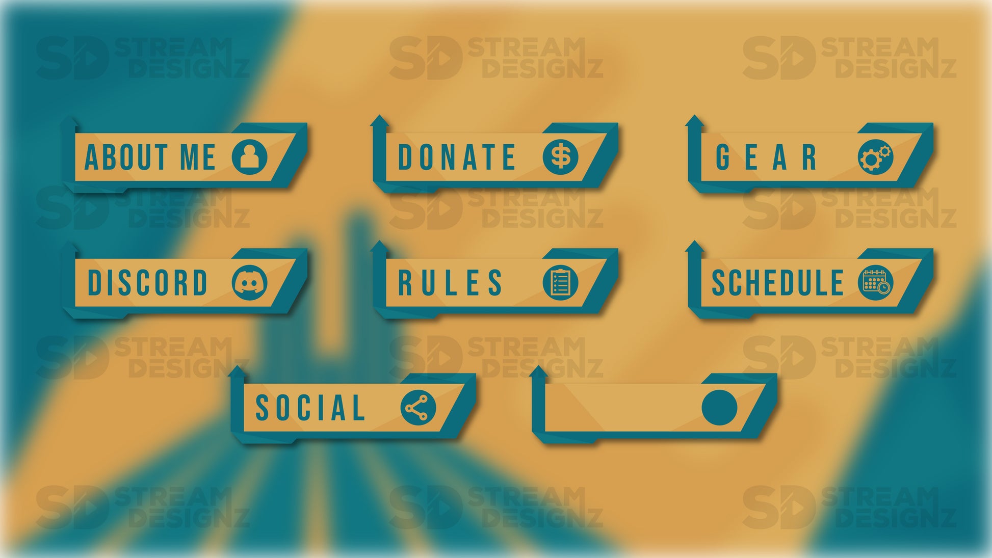 Twitch panels on the rise panels preview stream designz