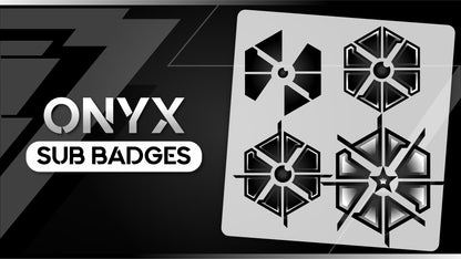 6 pack sub badges thumbnail Onyx stream designz