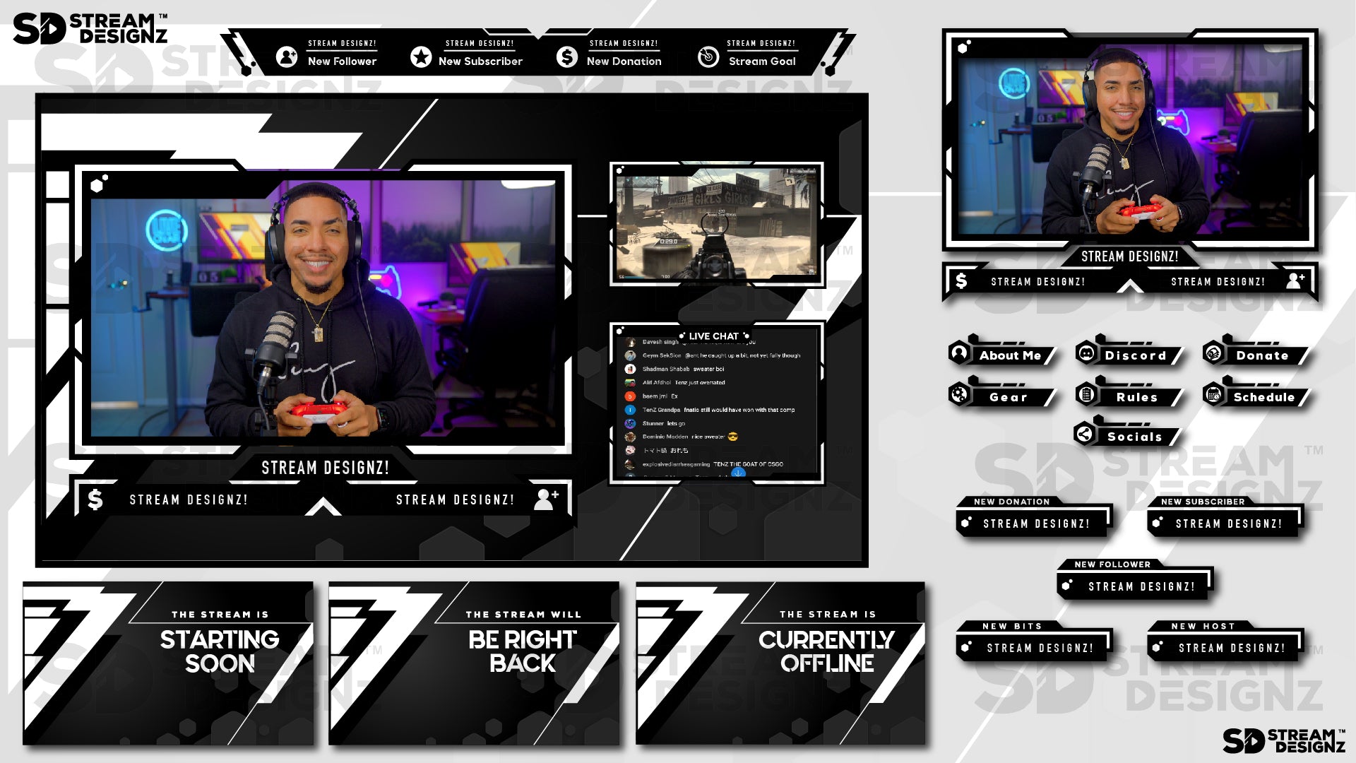 animated overlay stream package feature image onyx stream designz