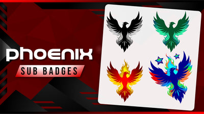 6 pack sub badges thumbnail phoenix stream designz