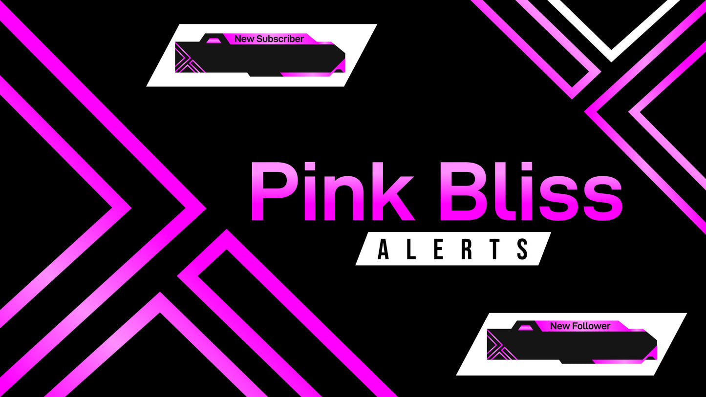 Animated stream alerts pink bliss thumbnail stream designz