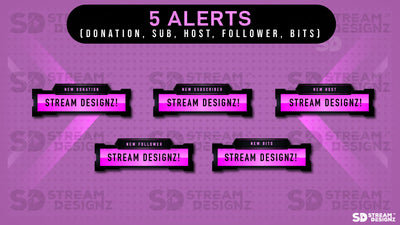 stream alerts pink fury 5 alerts preview image stream designz