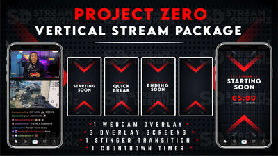 vertical stream overlay package feature image project zero stream designz
