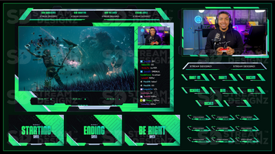 stream overlay package feature image pulse stream designz