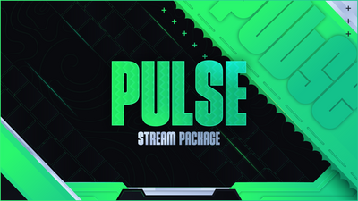stream overlay package thumbnail pulse stream designz