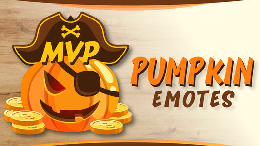 8 pack emotes - pumpkin thumbnail - stream designz