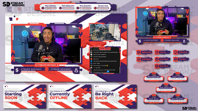 stream overlay package feature image puzzled stream designz