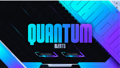 Animated stream alerts thumbnail quantum stream designz