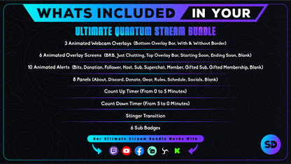 ultimate stream bundle quantum whats included in your package stream designz