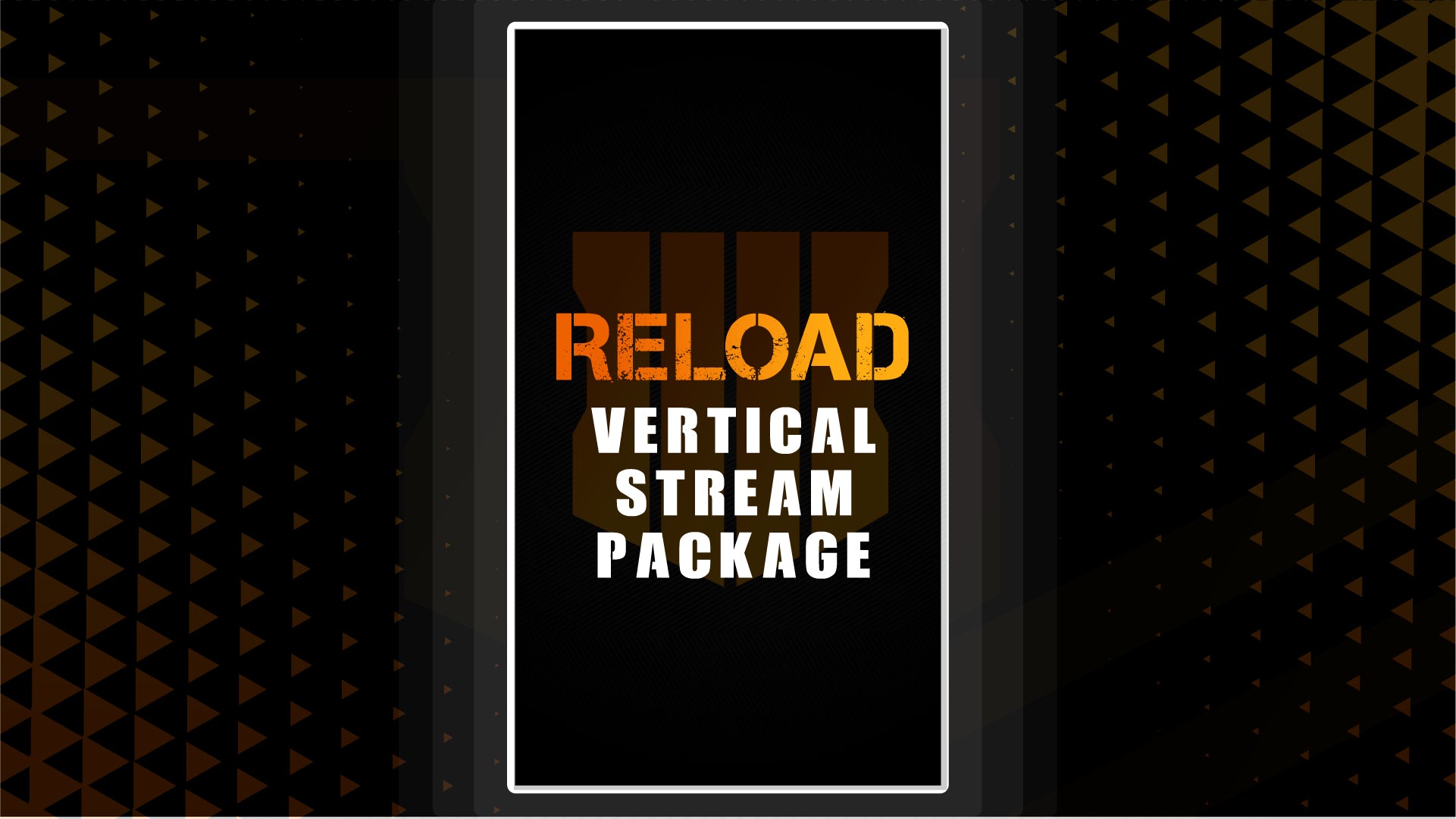 vertical stream overlay package thumbnail reload stream designz